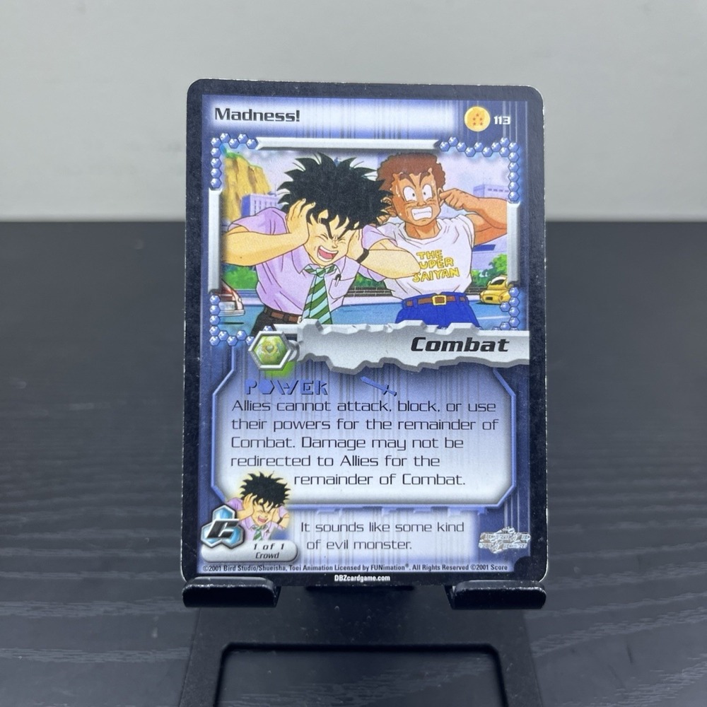 Dragon Ball Z Madness! #113 Cell Saga TCG Card Score Entertainment